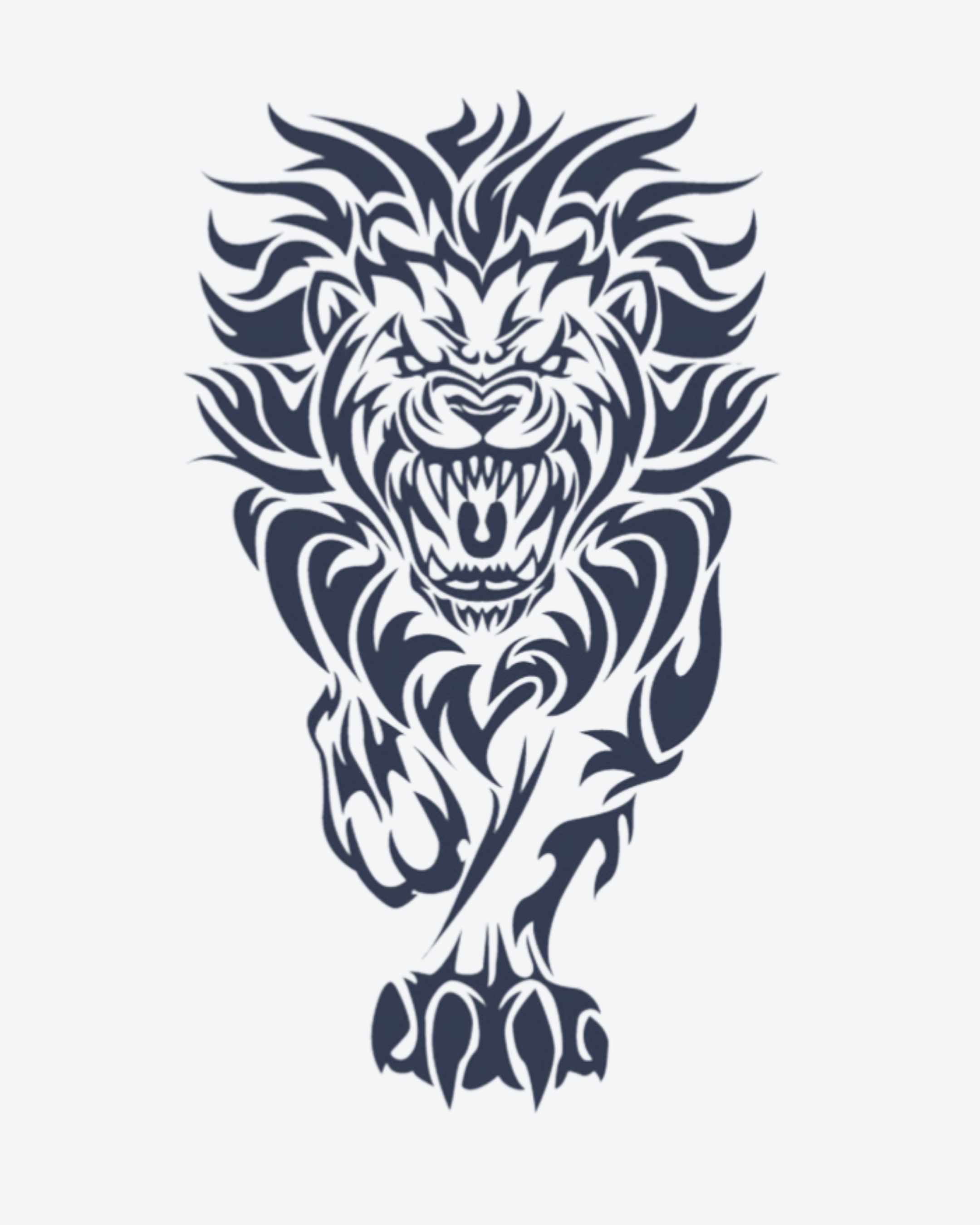 Lion Enragé