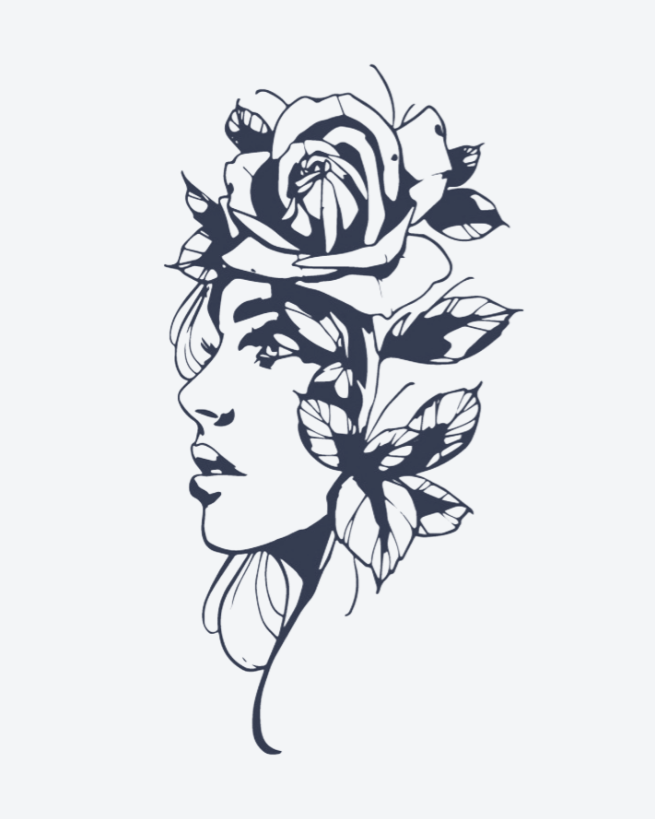 Visage Fleuri