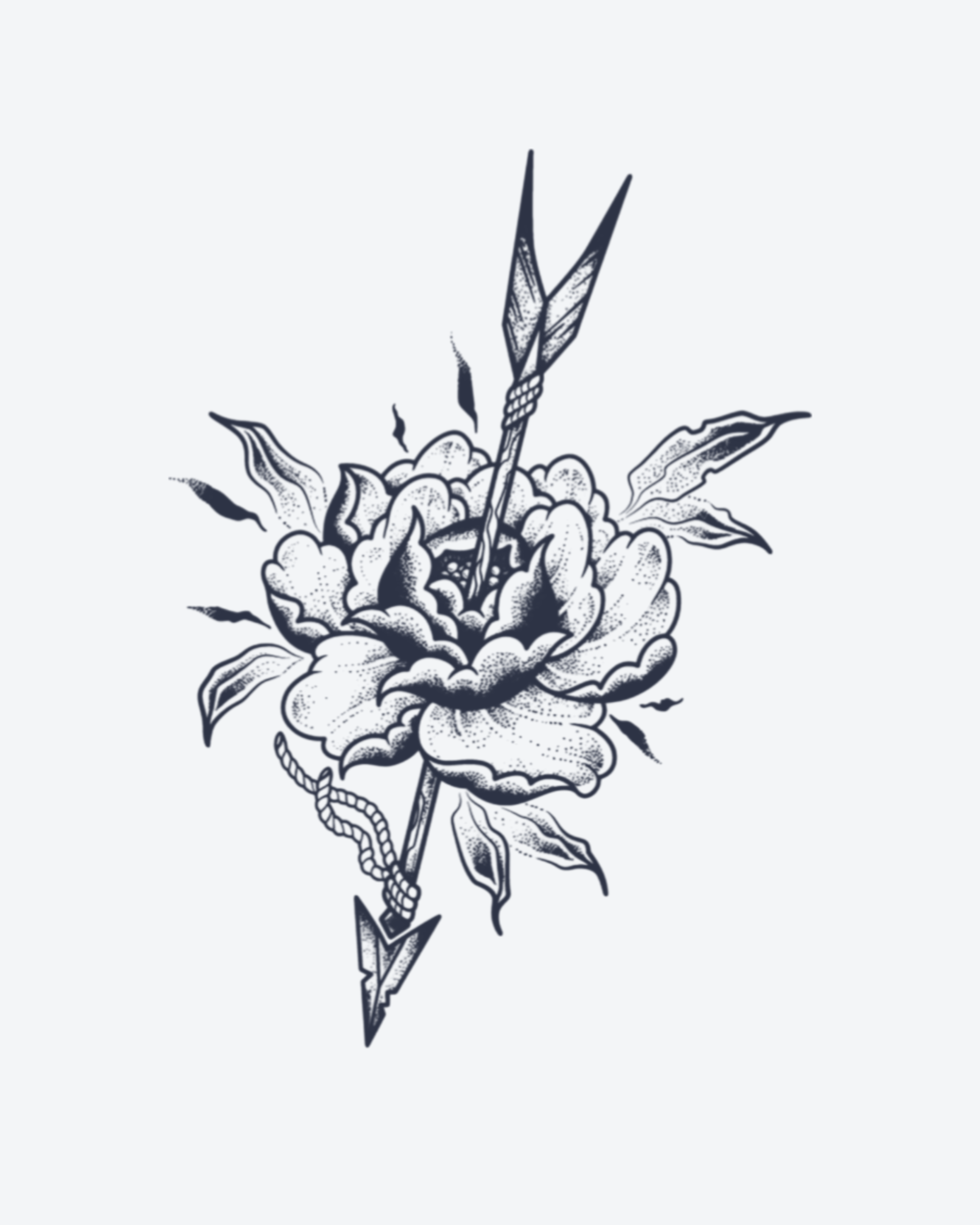 Rose Transpercée