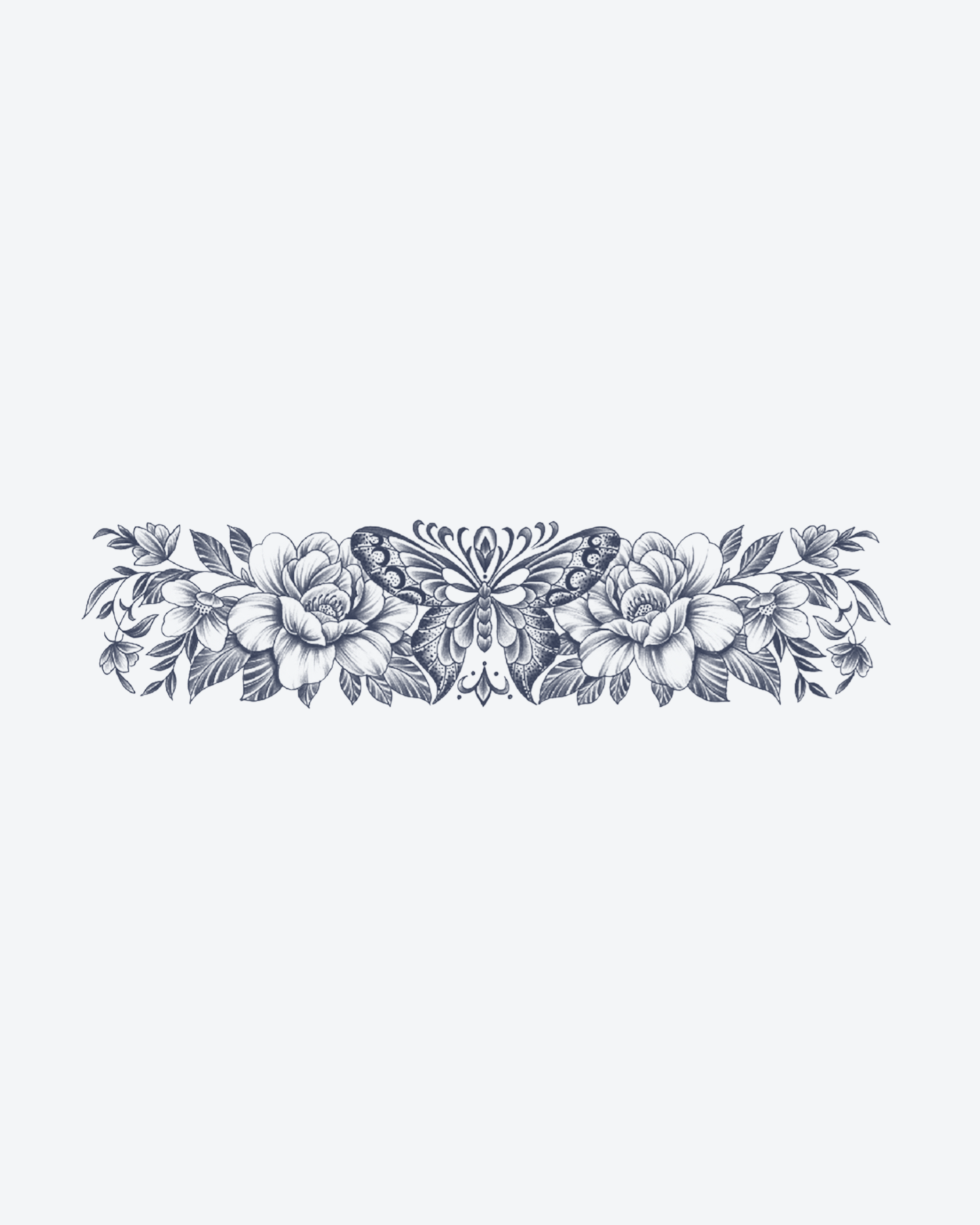 Bracelet Floral Papillon