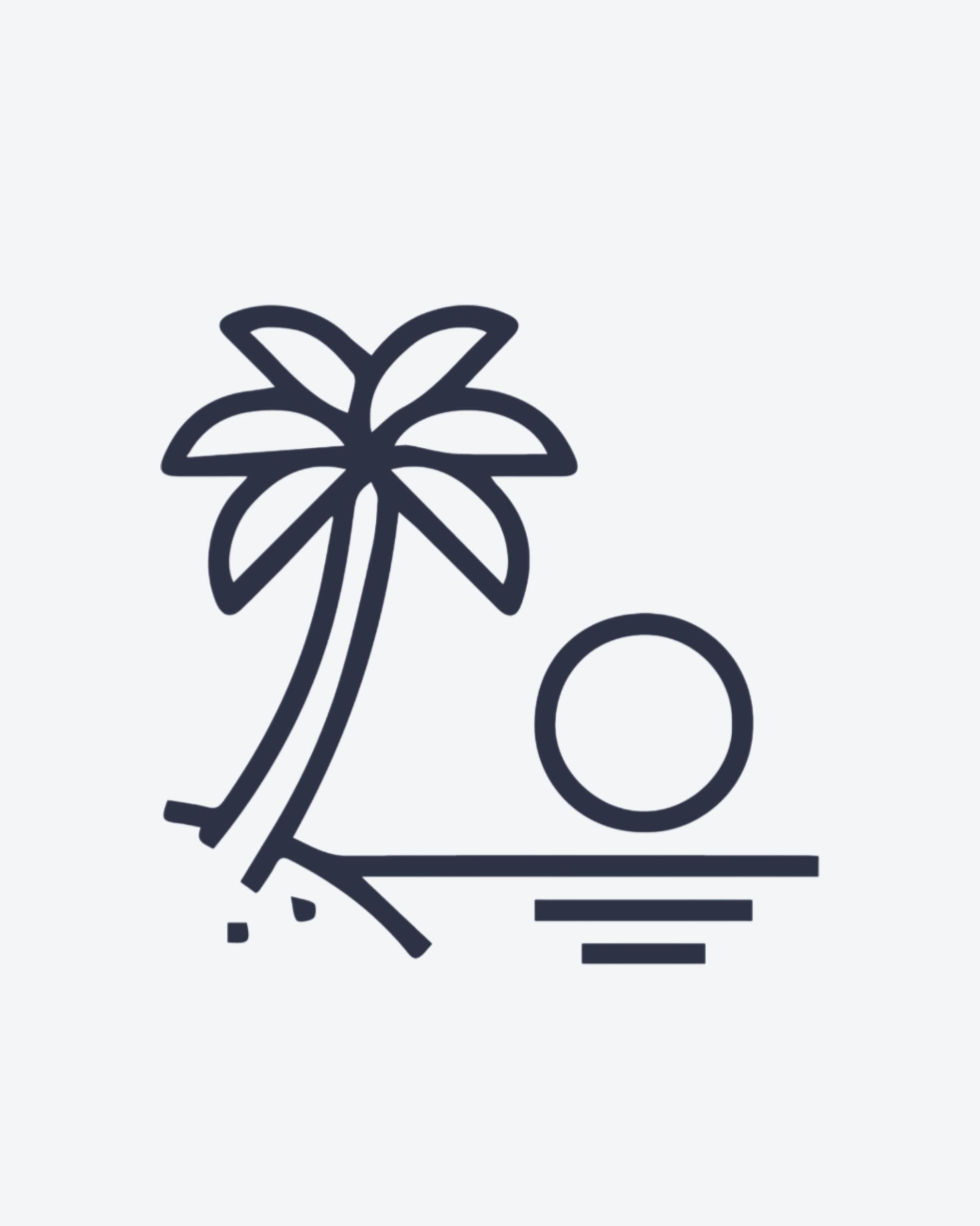 Plage et Cocotier
