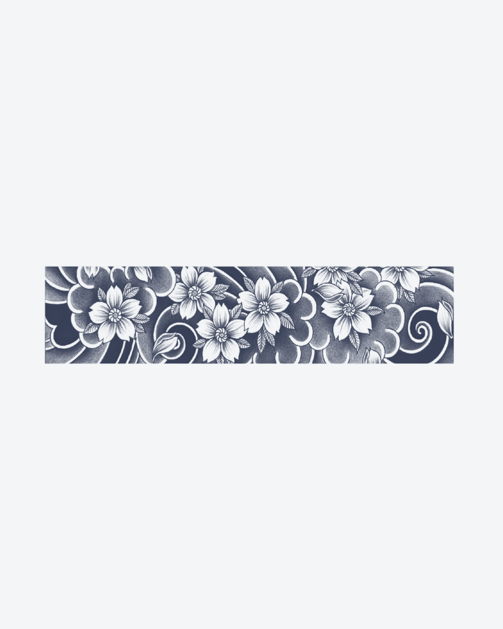 Bracelet Fleurs Gravées