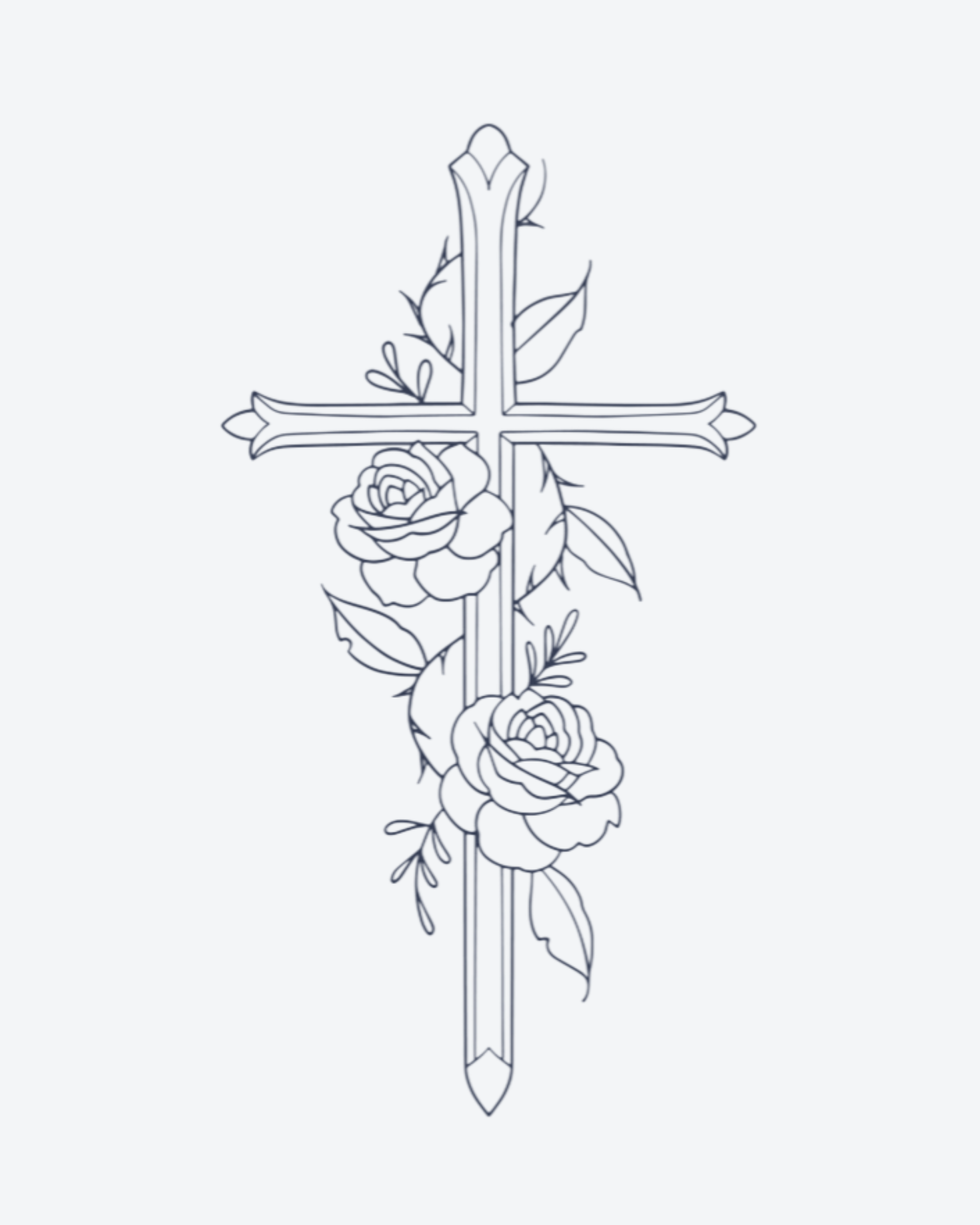 Croix Florale