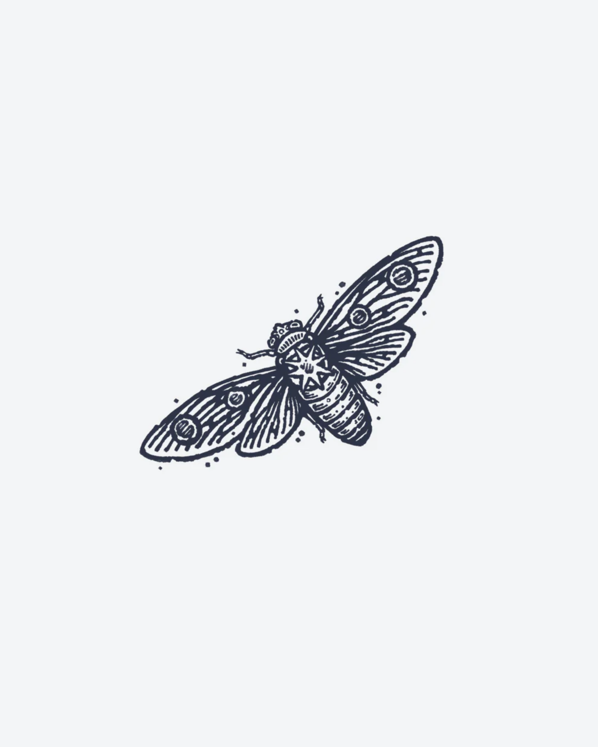 Papillon seul