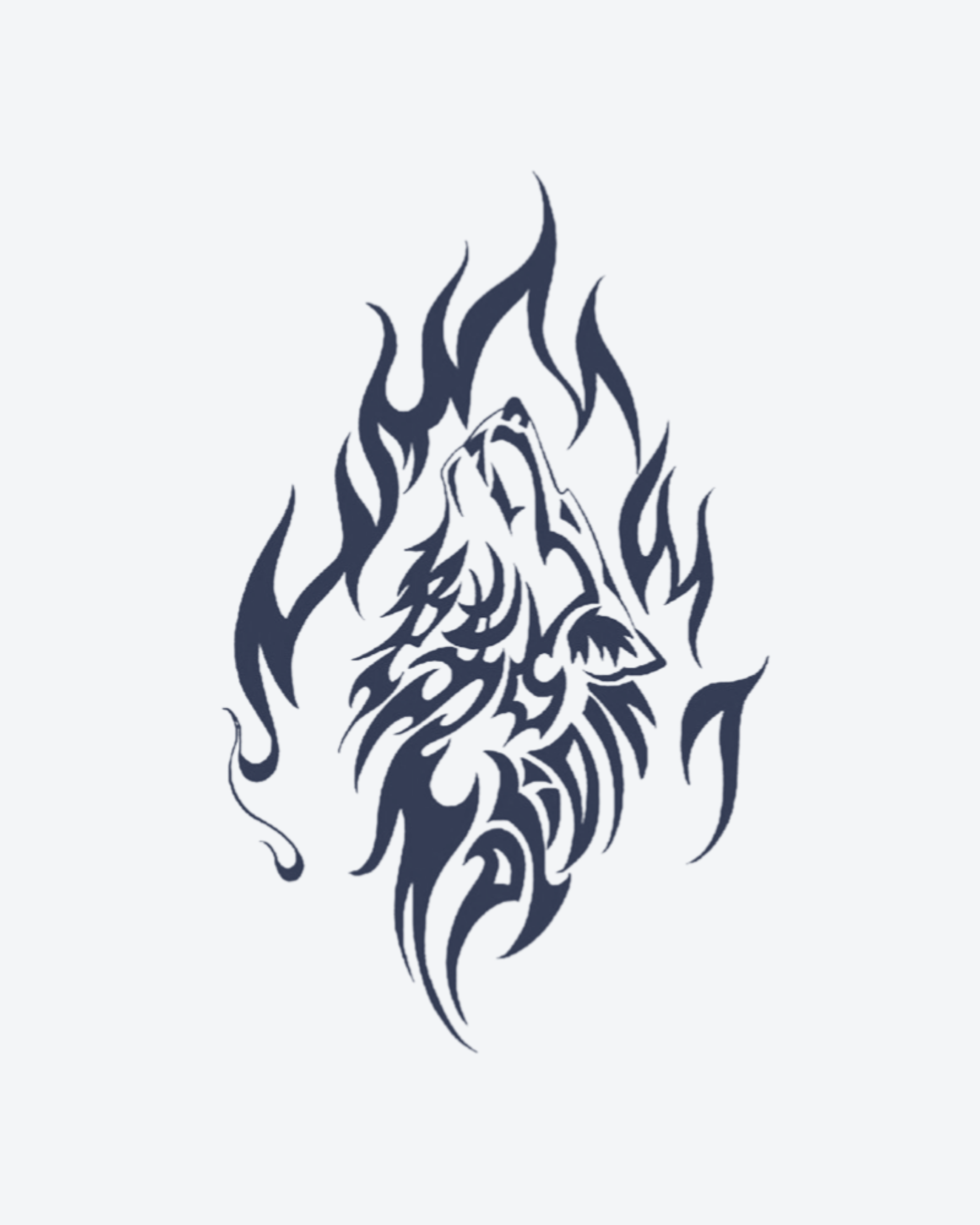 Loup en Flammes