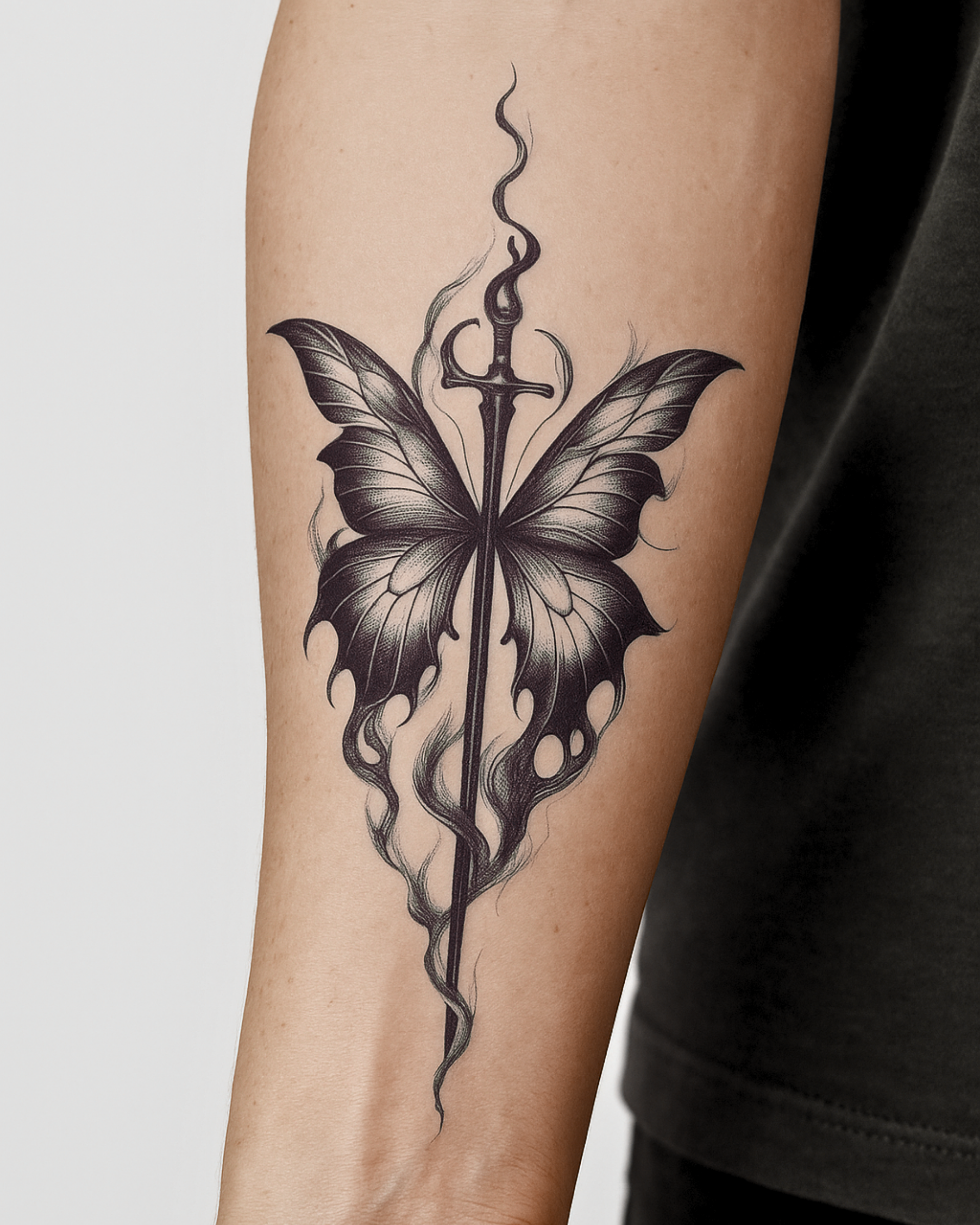 Papillon et Lame